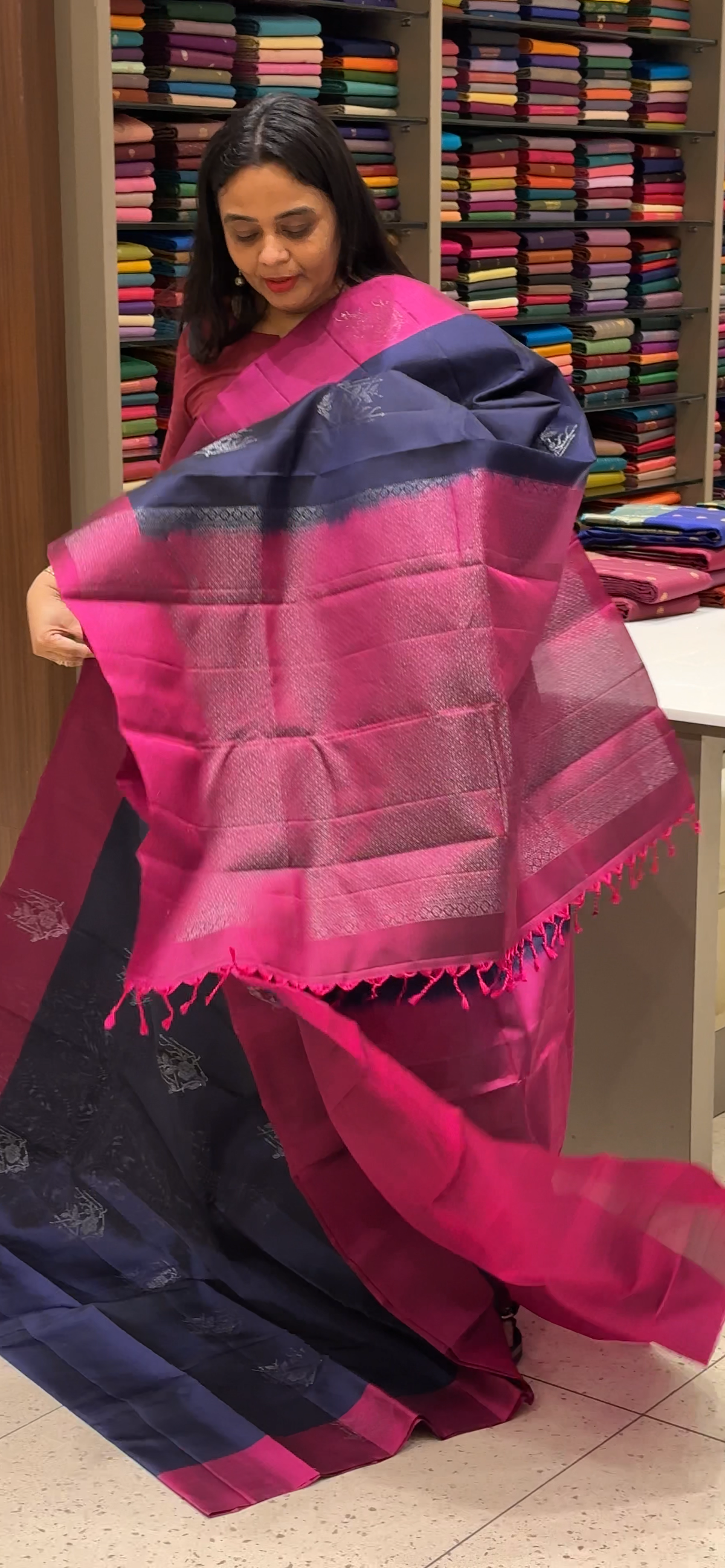 DESIGNR SOFT SILK SAREES - IHA 35597