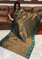 BUDGET BUY TISSUE SAREES - IHA 16100