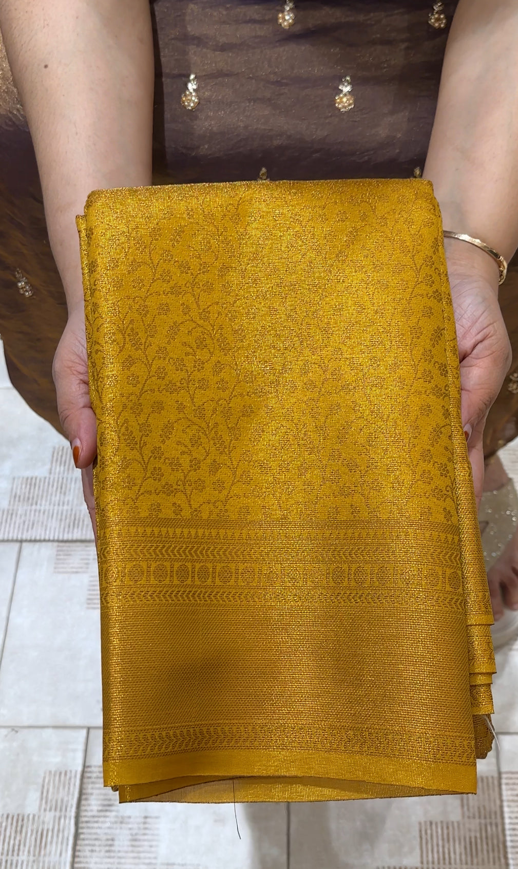 SEMI  TISSUE SAREES - IHA 22686