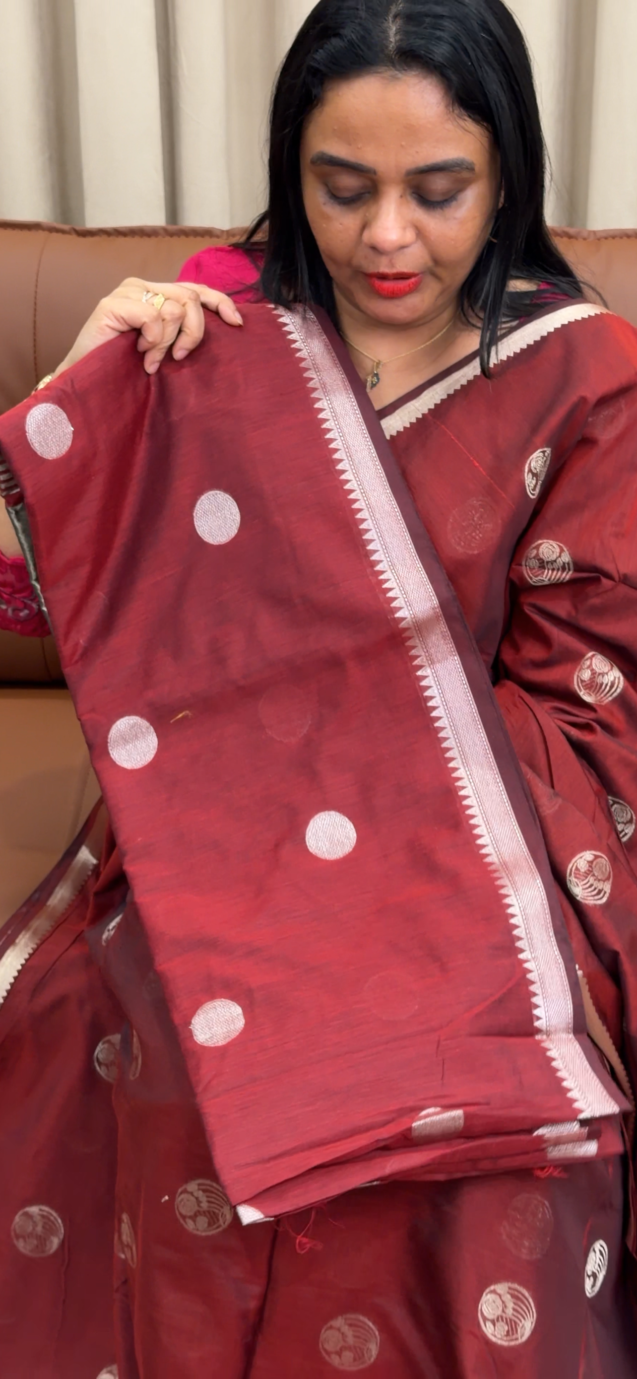 SILK COTTON SAREES - IHA 33534