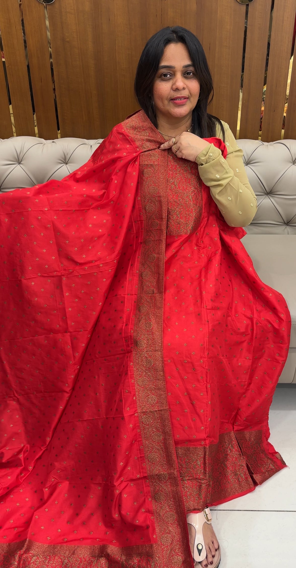FORWARD BANARASI UNSTITCHED SALWAR SUITS - IHA 27047
