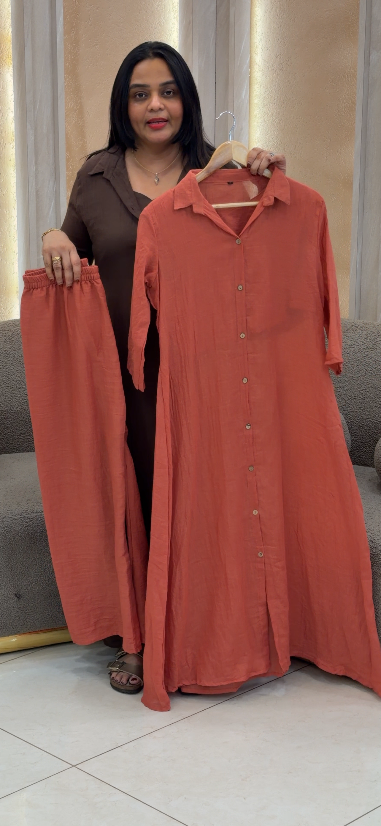 MUL CHANDERI TOP AND BOTTOM - IHA 31922