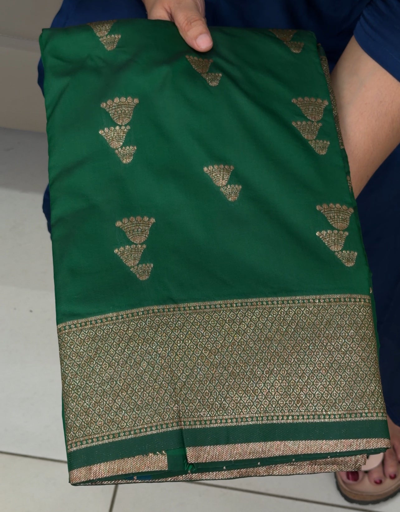 SEMI BANARASI SAREES - IHA 29047