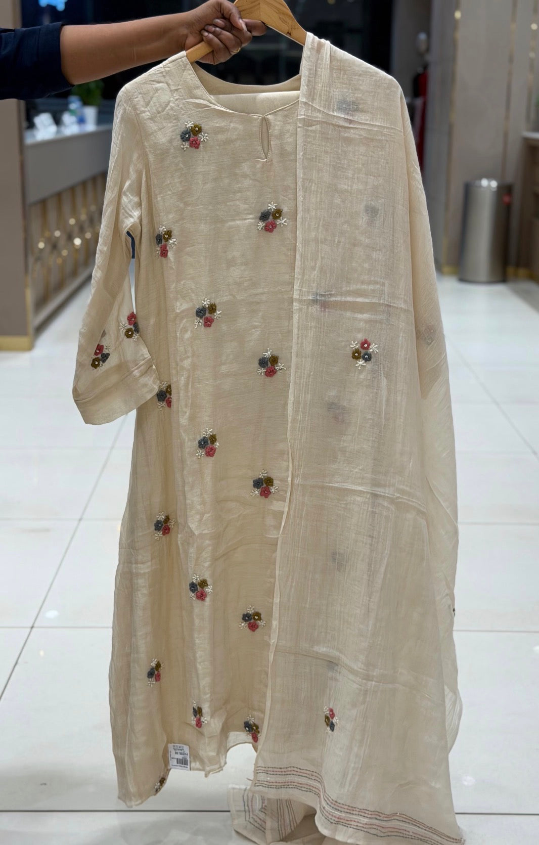 PARTY WEAR TOP,BOTTOM AND DUPATTA - IHA 35423