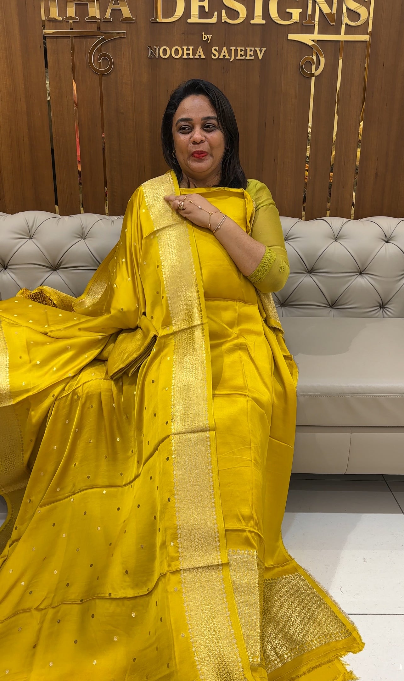 SILK BANARASI UNSTITCHED SALWAR SUITS - IHA 25027