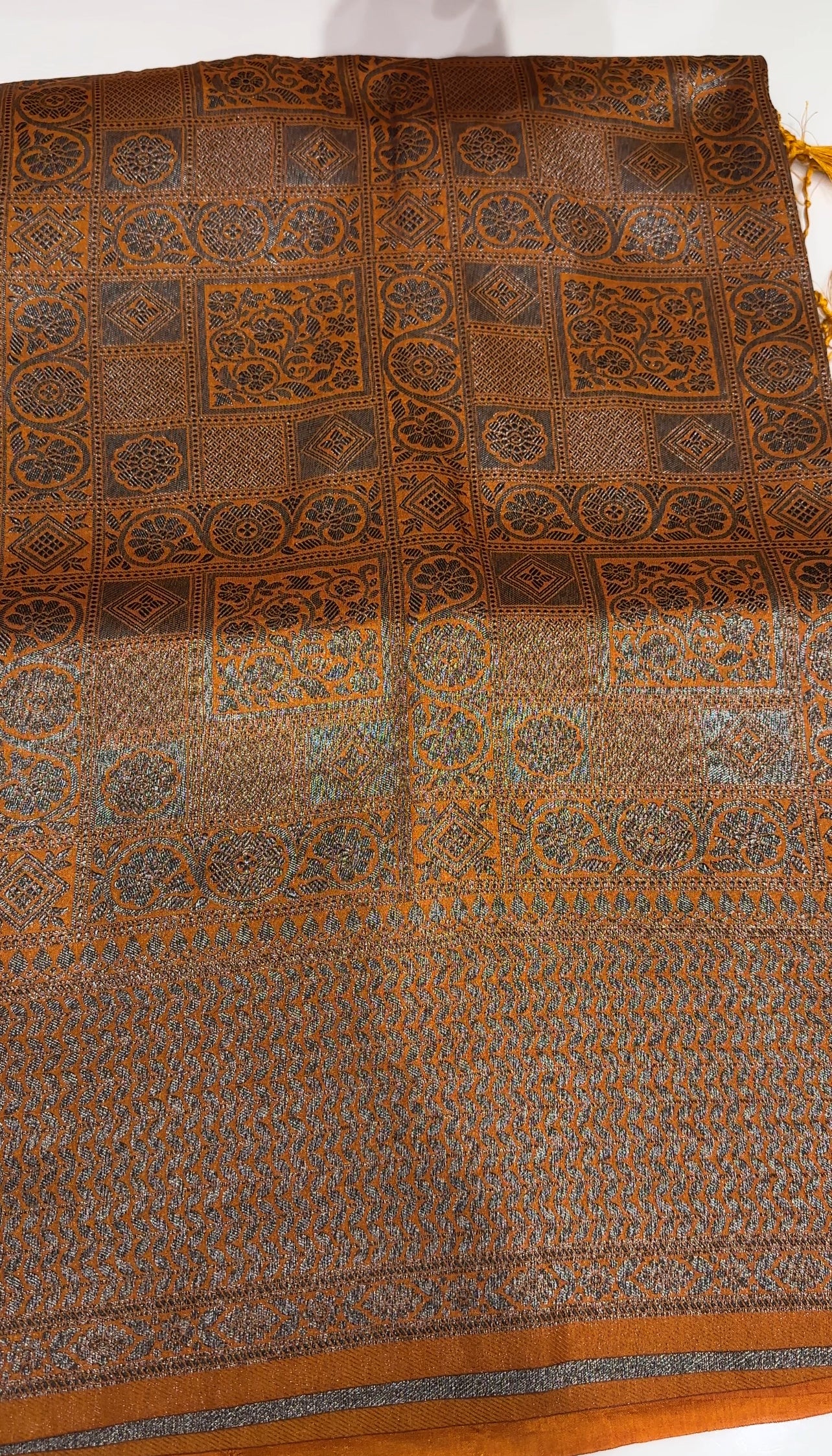 SEMI BANARASI SAREES - IHA 27866