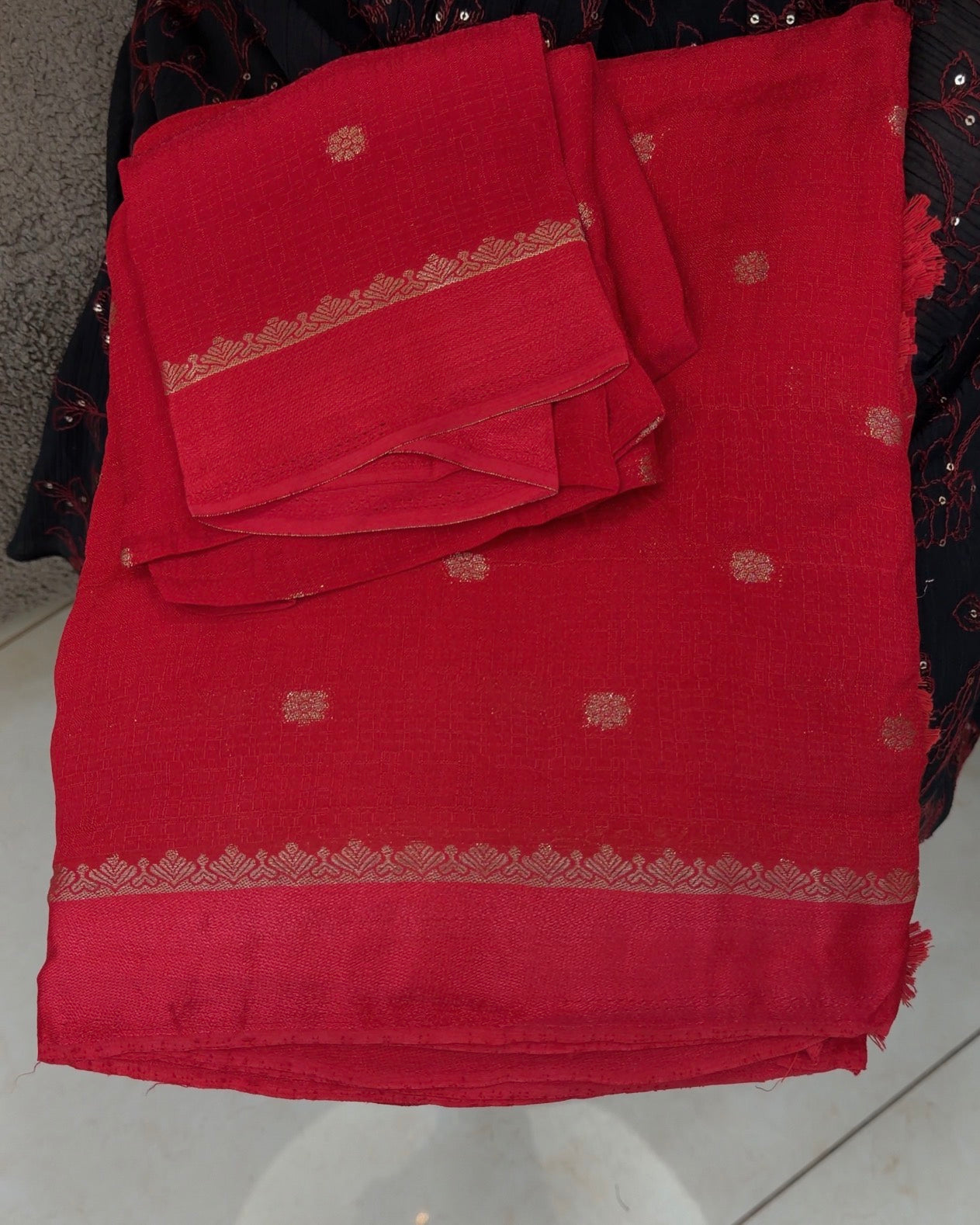 SEMI SILK SAREES - IHA 32485