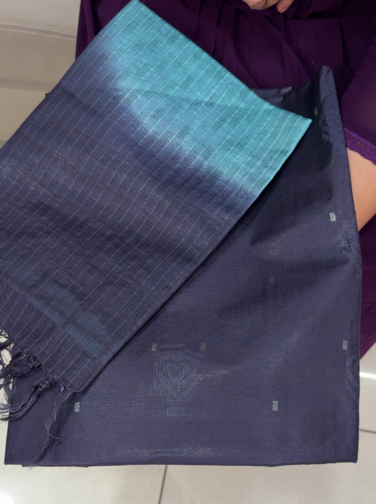 SEMI TUSSUR UNSTITCHED SALWAR SUITS - IHA 29187