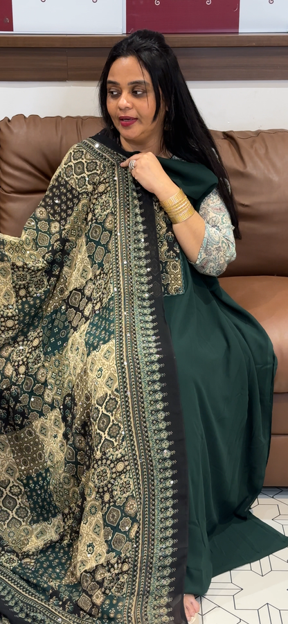 OFFER SALES UNSTITCHED SALWAR SUITS - IHA 34980