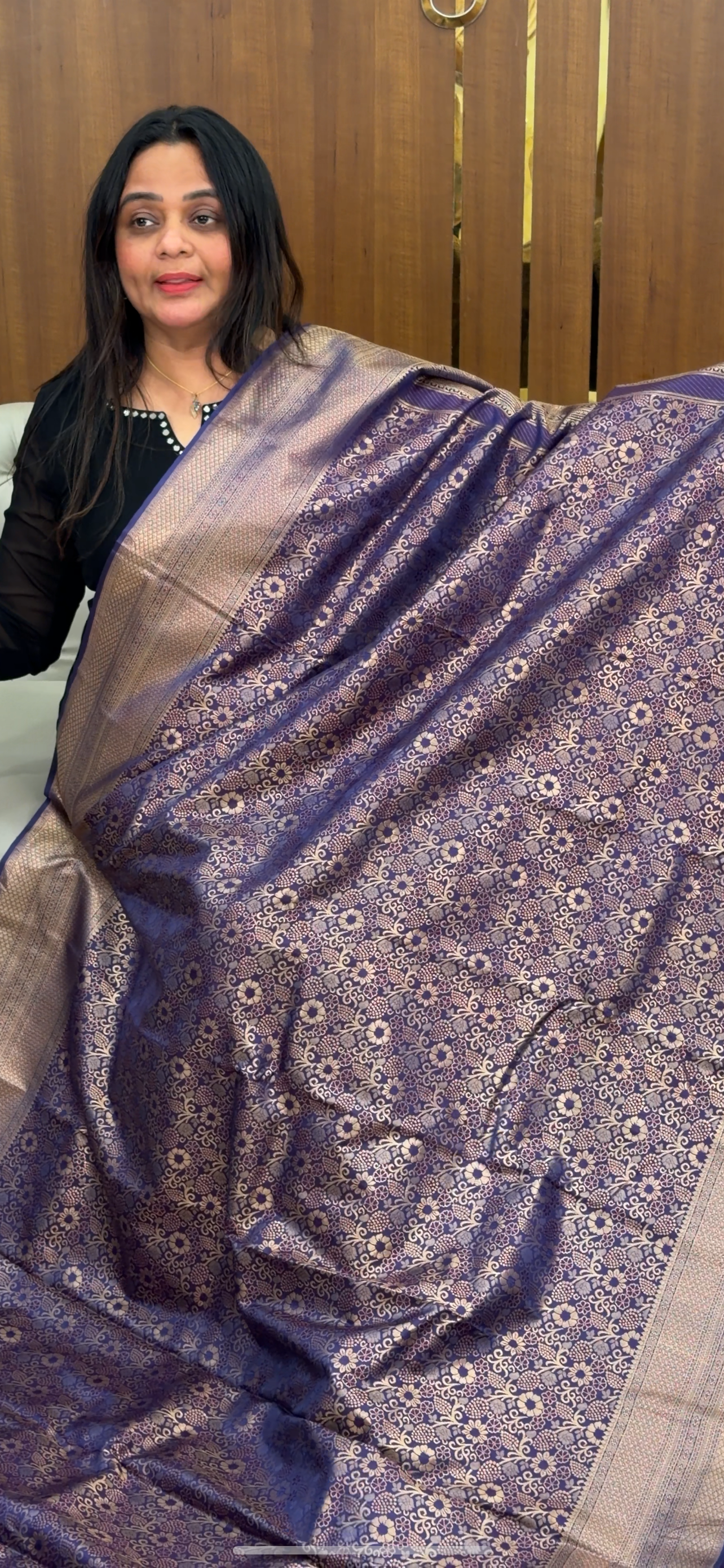 BROCADE KANCHIPURAM SAREES - IHA 29275