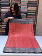 SEMI BROCADE SAREES - IHA 16360