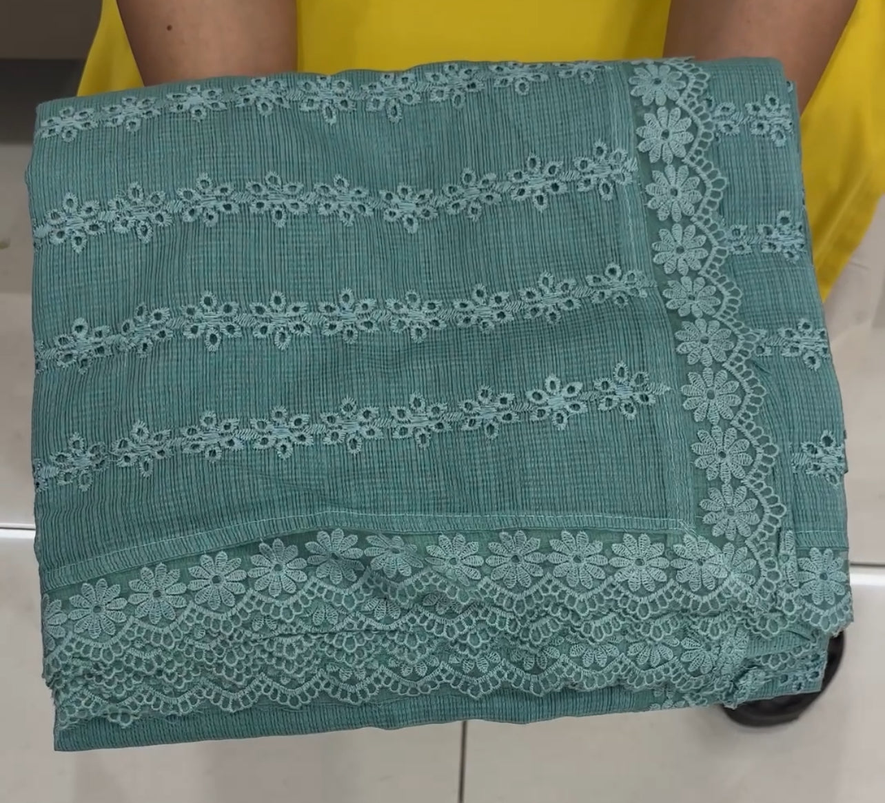 NET KOTA SAREES - IHA 25889