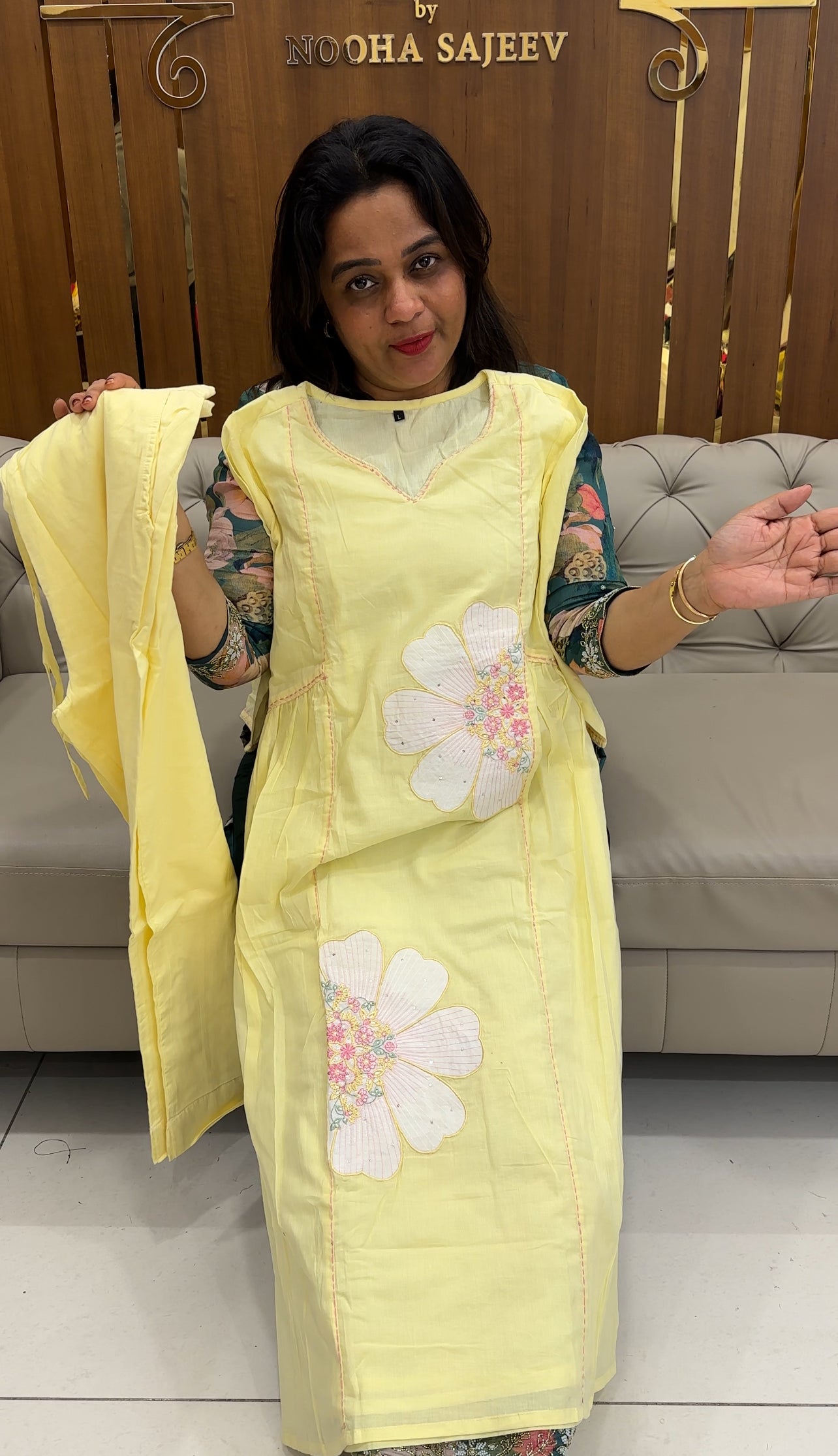 MUL MUL COTTON TOP AND BOTTOM - IHA 25730