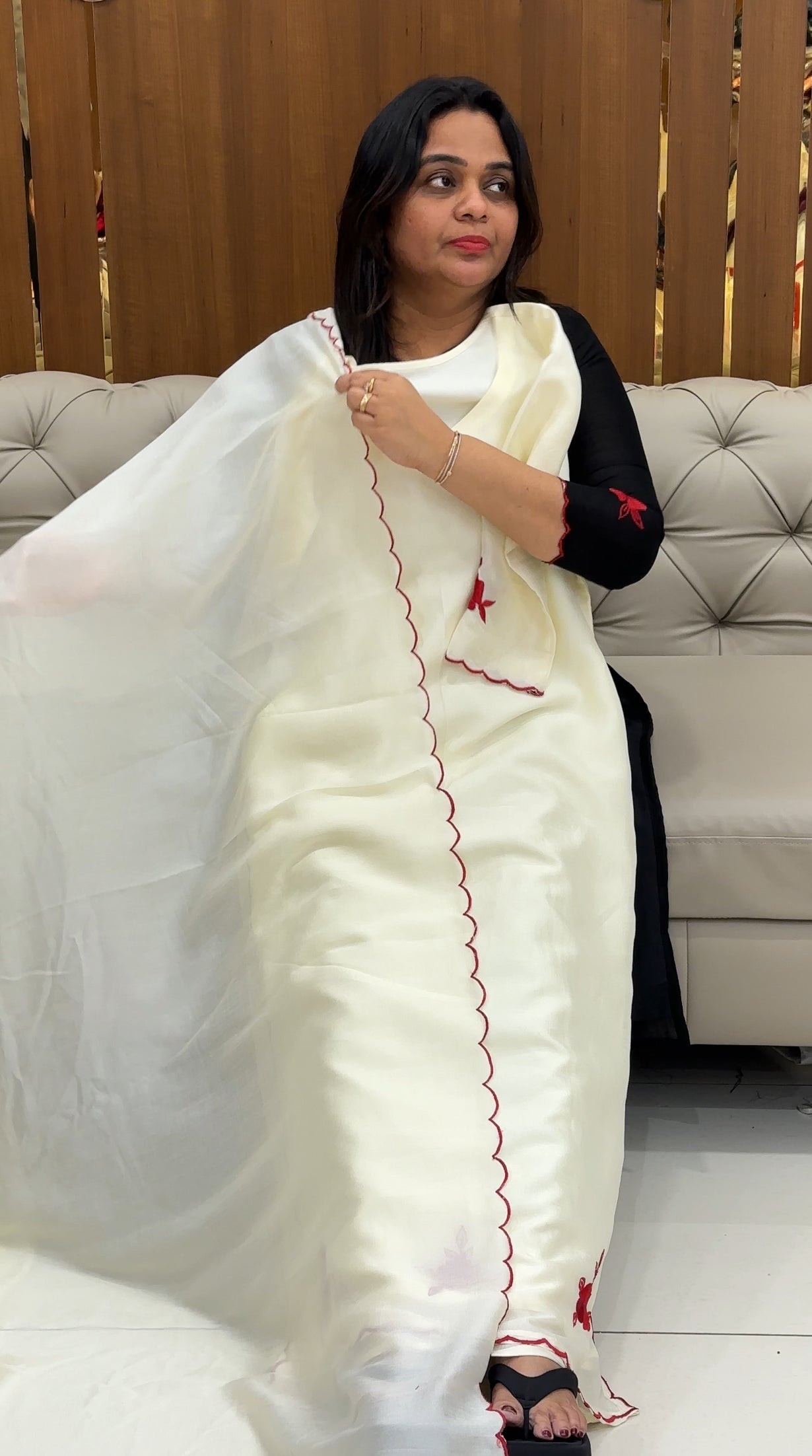 IHA'S IN-HOUSE TOP, BOTTOM AND  DUPATTA - IHA 28352