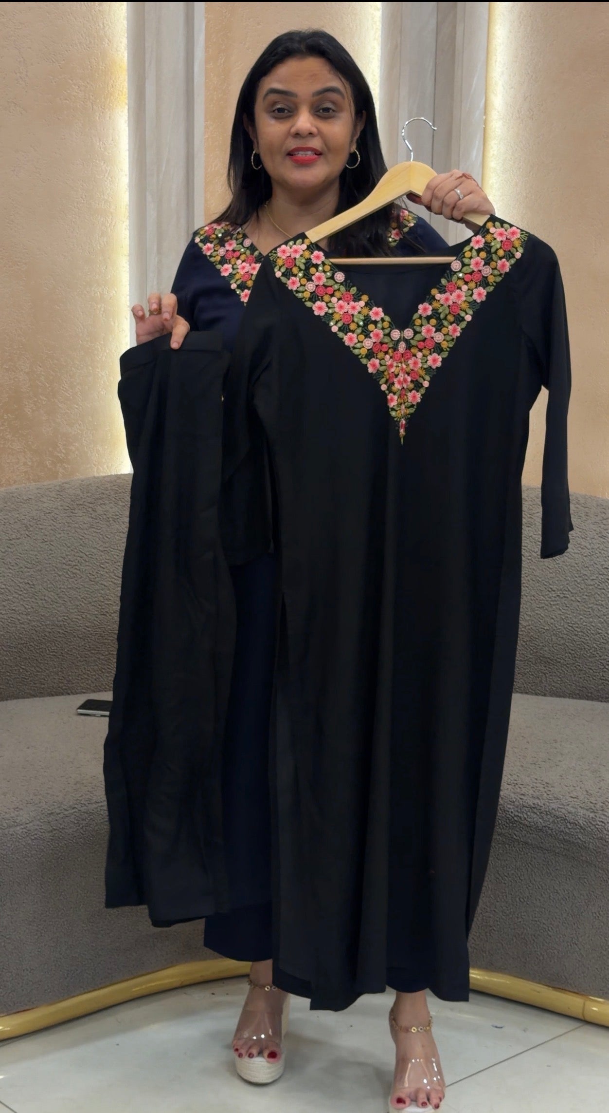 IHA'S IN-HOUSE RAYON TOP AND BOTTOM - IHA 33460