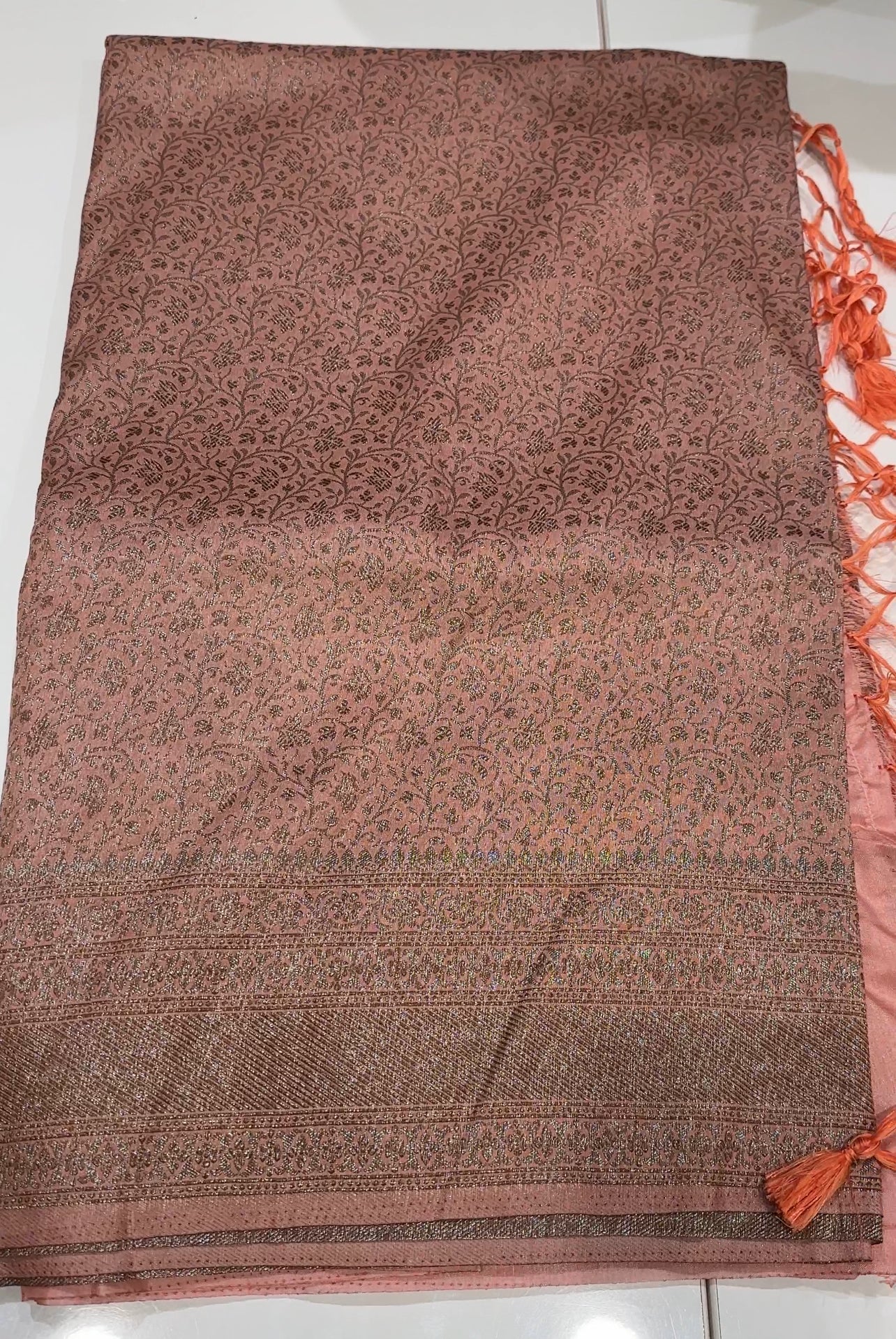 SEMI KATAN SAREE - IHA 19100