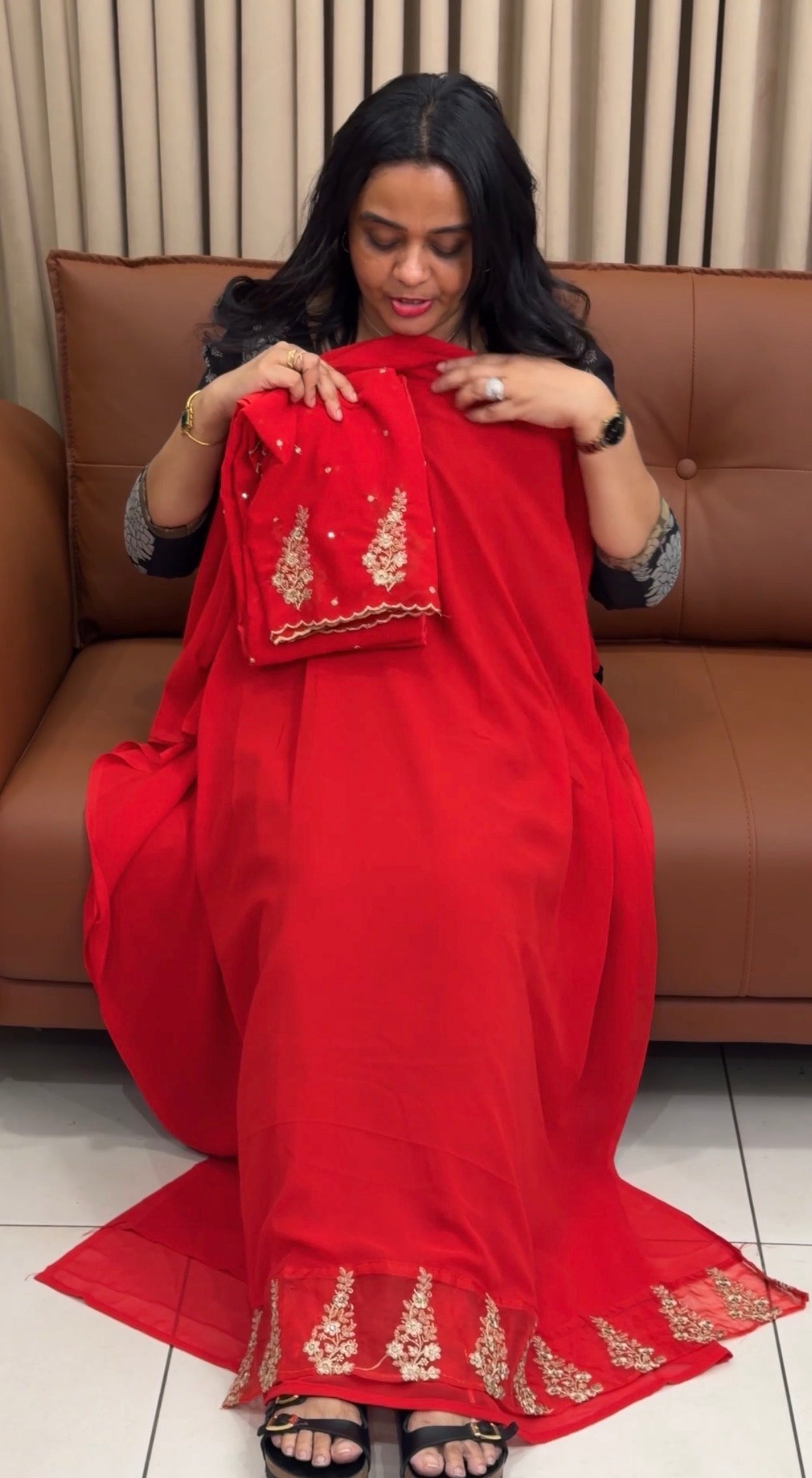 OFFER SALES UNSTITCHED SALWAR SUITS - IHA 34875