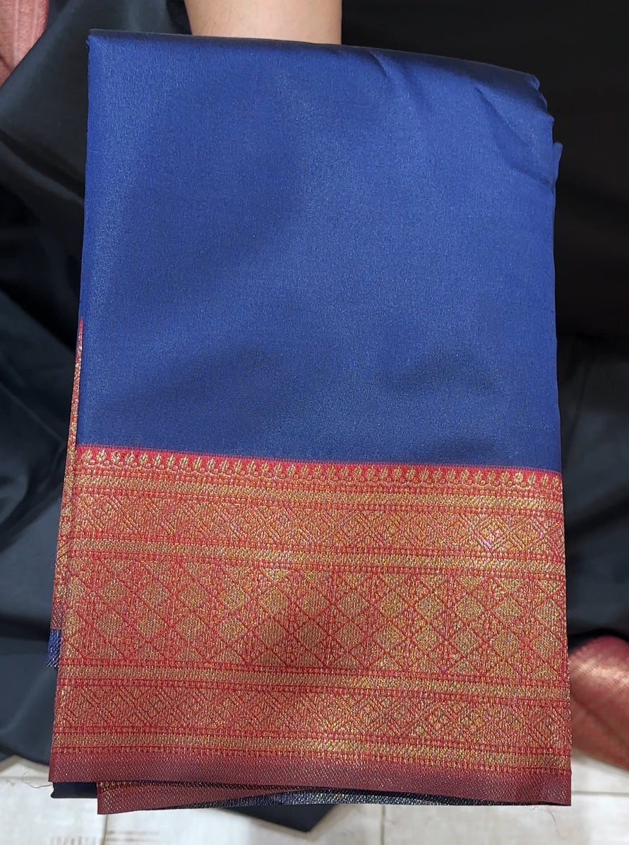 SEMI SILK SAREES - IHA 22840