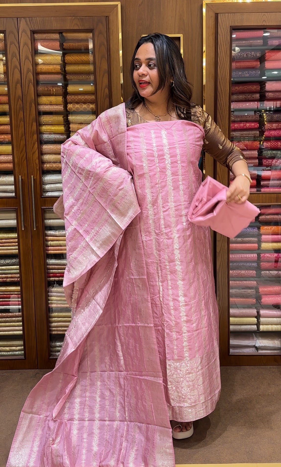 BUDGET BUY UNSTITCHED SALWAR SUITS - IHA 22693