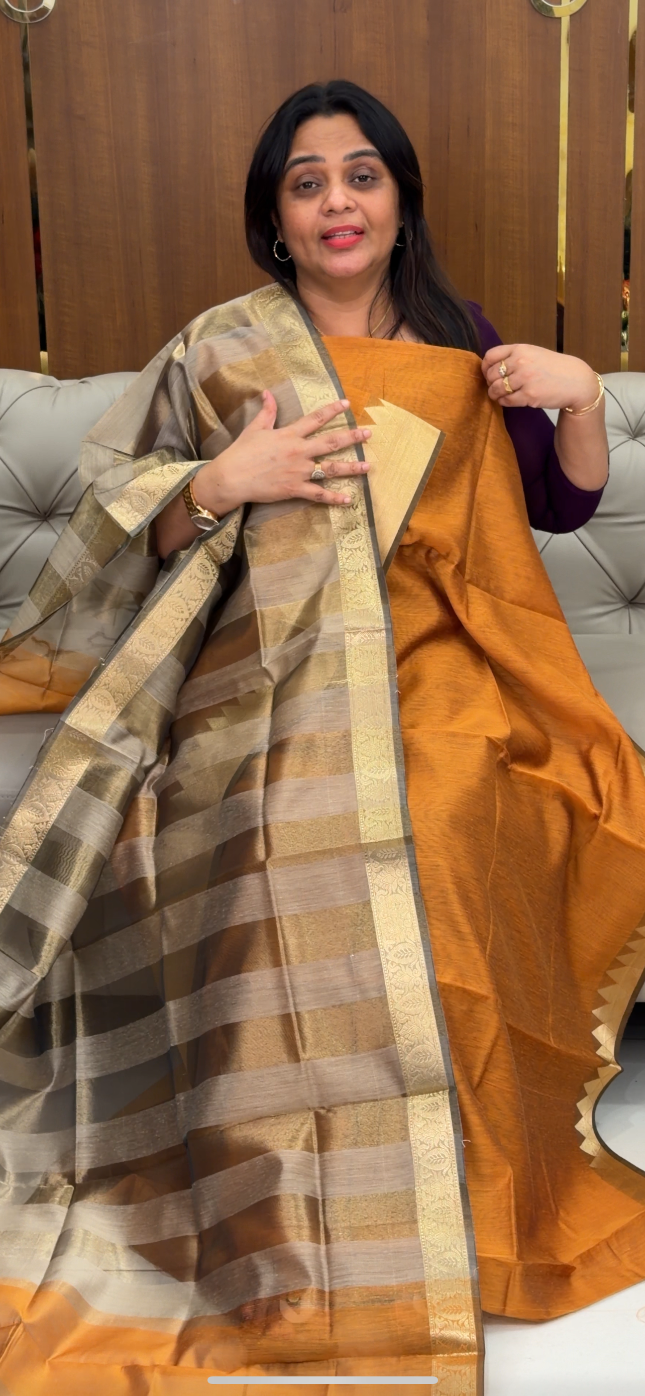 MUL CHANDERI UNSTITCHED SALWAR SUITS - IHA 29192