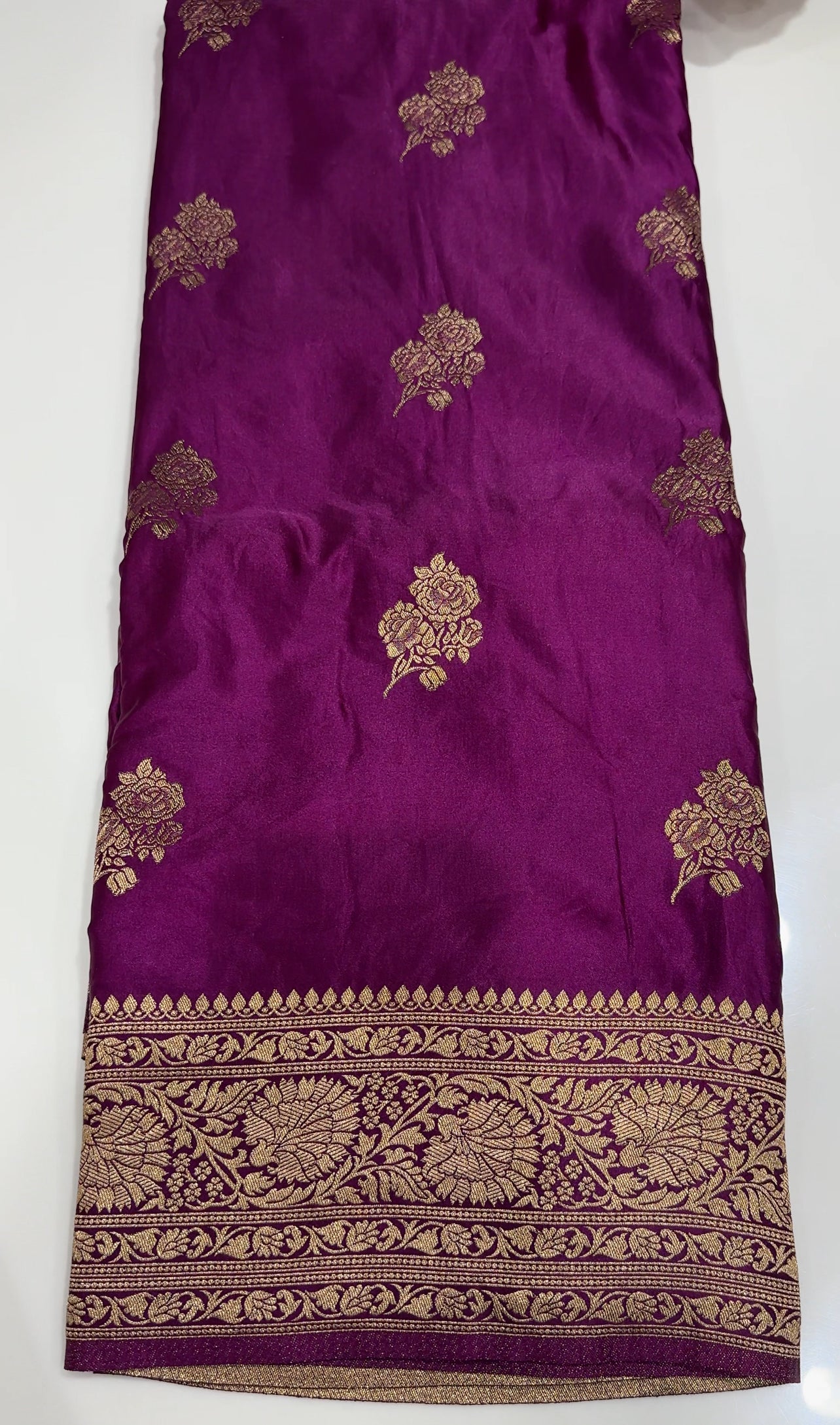 SATIN KATAN SAREES - IHA 26557