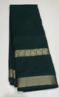 SEMI CRAPE SAREES - IHA 18672