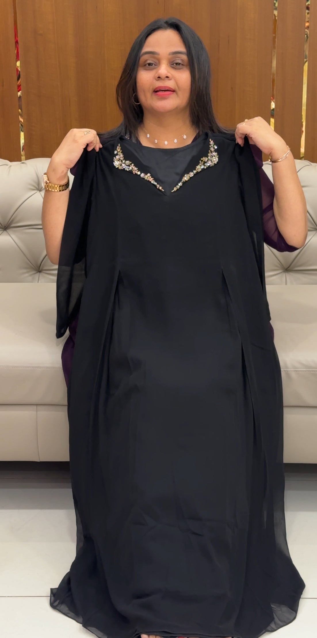 IHA'S IN-HOUSE HAND WORKED ALINE TOPS - IHA 28228