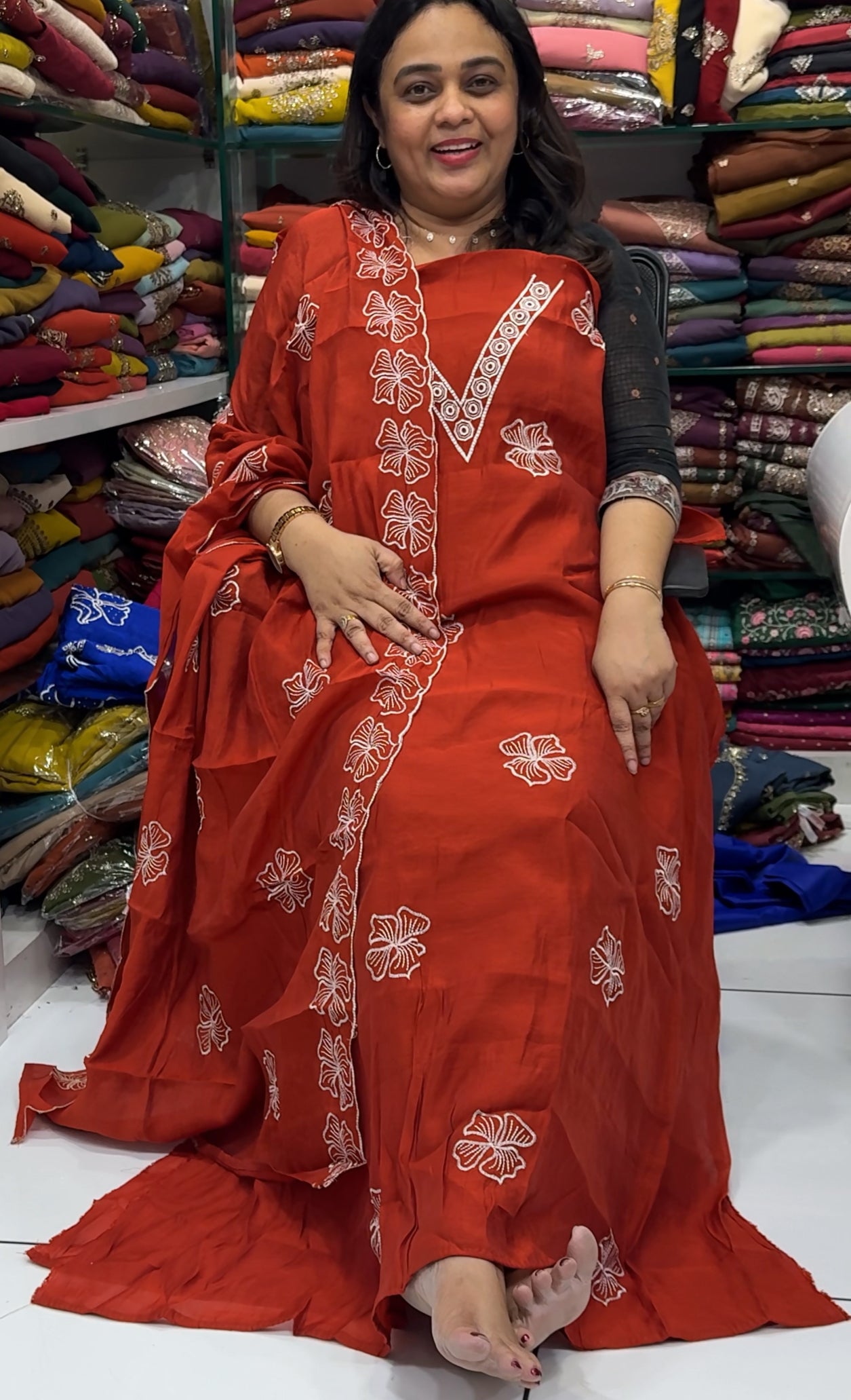 FORWARD UNSTITCHED SALWAR SUITS - IHA 28812