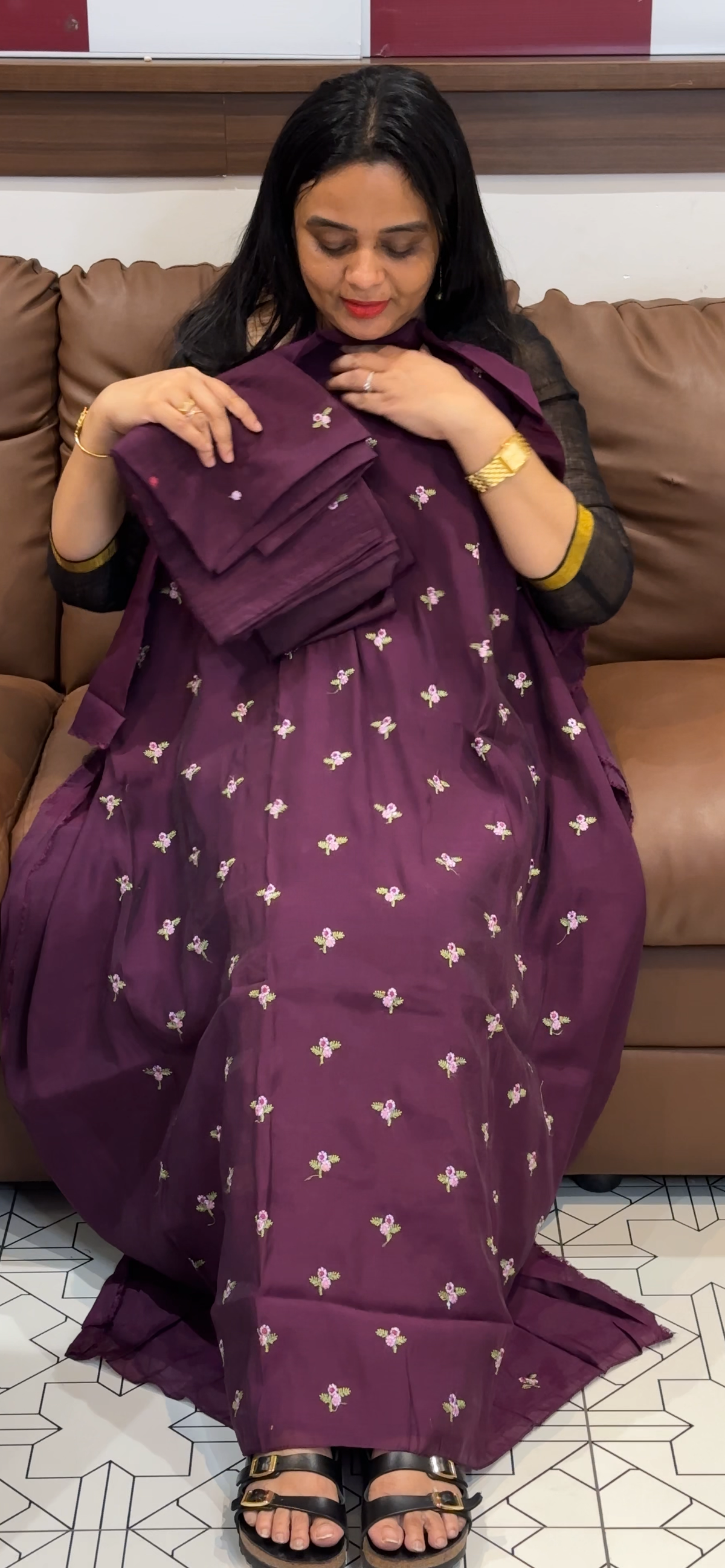 OFFER SALES UNSTITCHED SALWAR SUITS  - IHA 35654