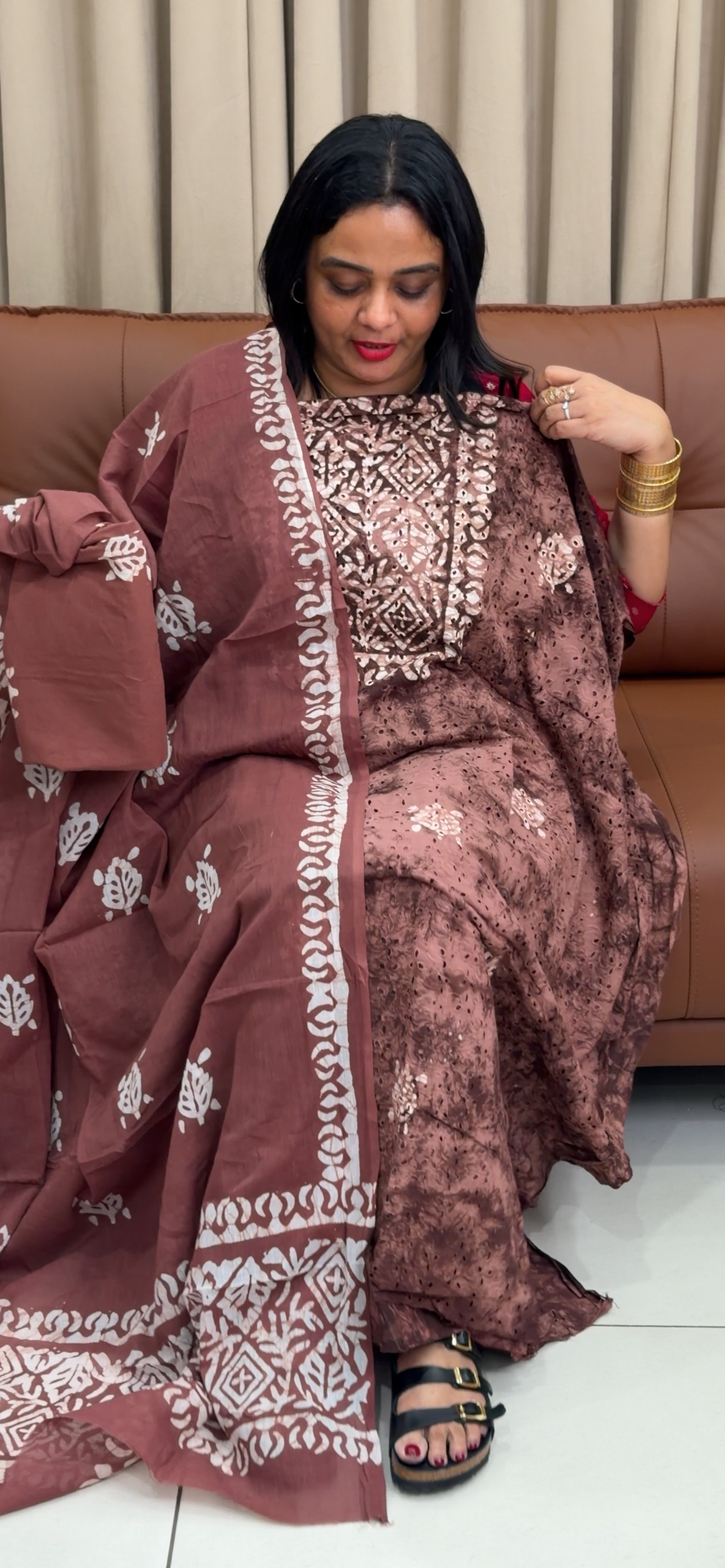 COTTON HAKOBA UNSTITCHED SALWAR SUITS - IHA 34045