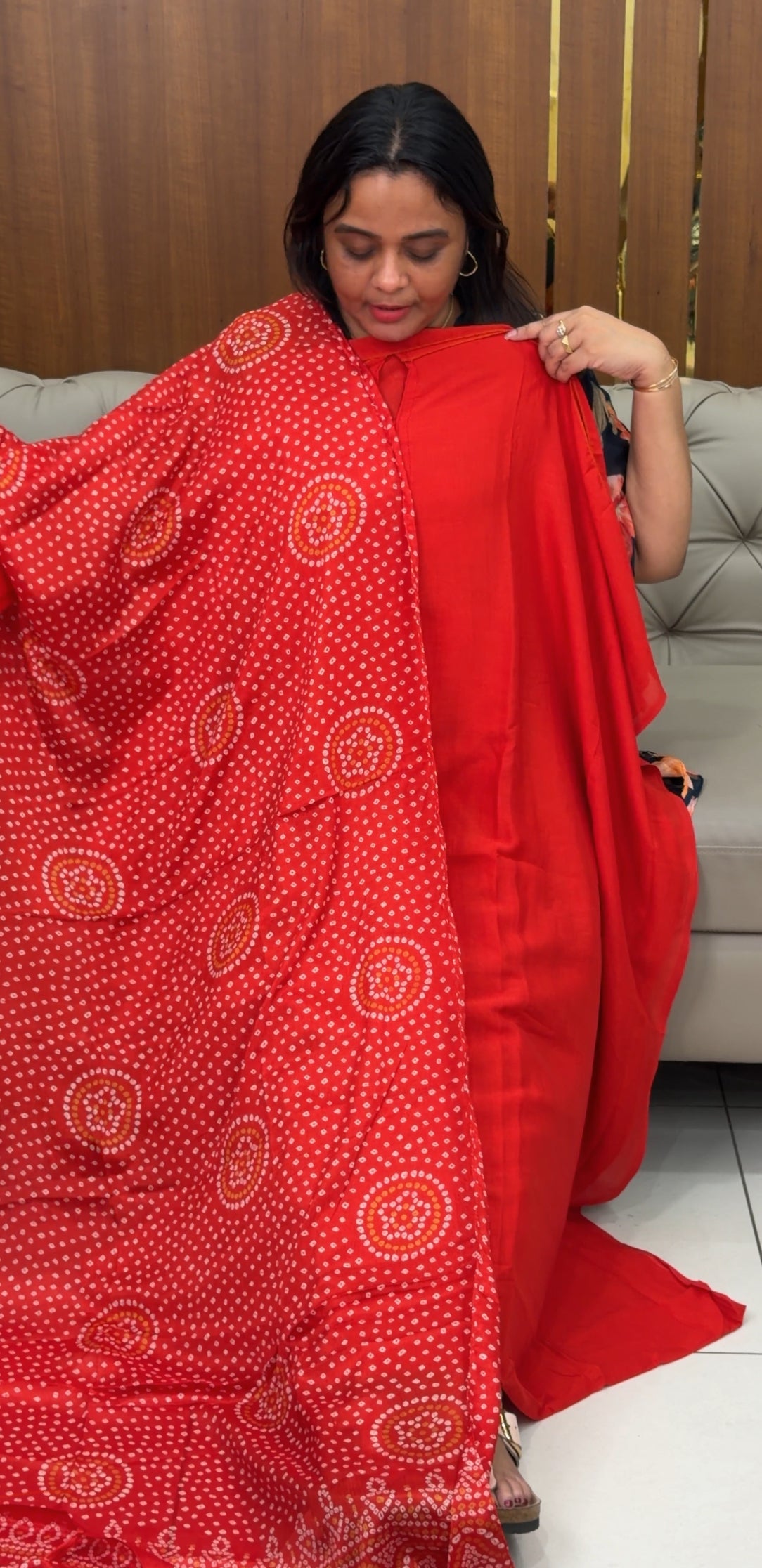 SEMI RAW SILK UNSTITCHED SALWAR SUITS - IHA 28975