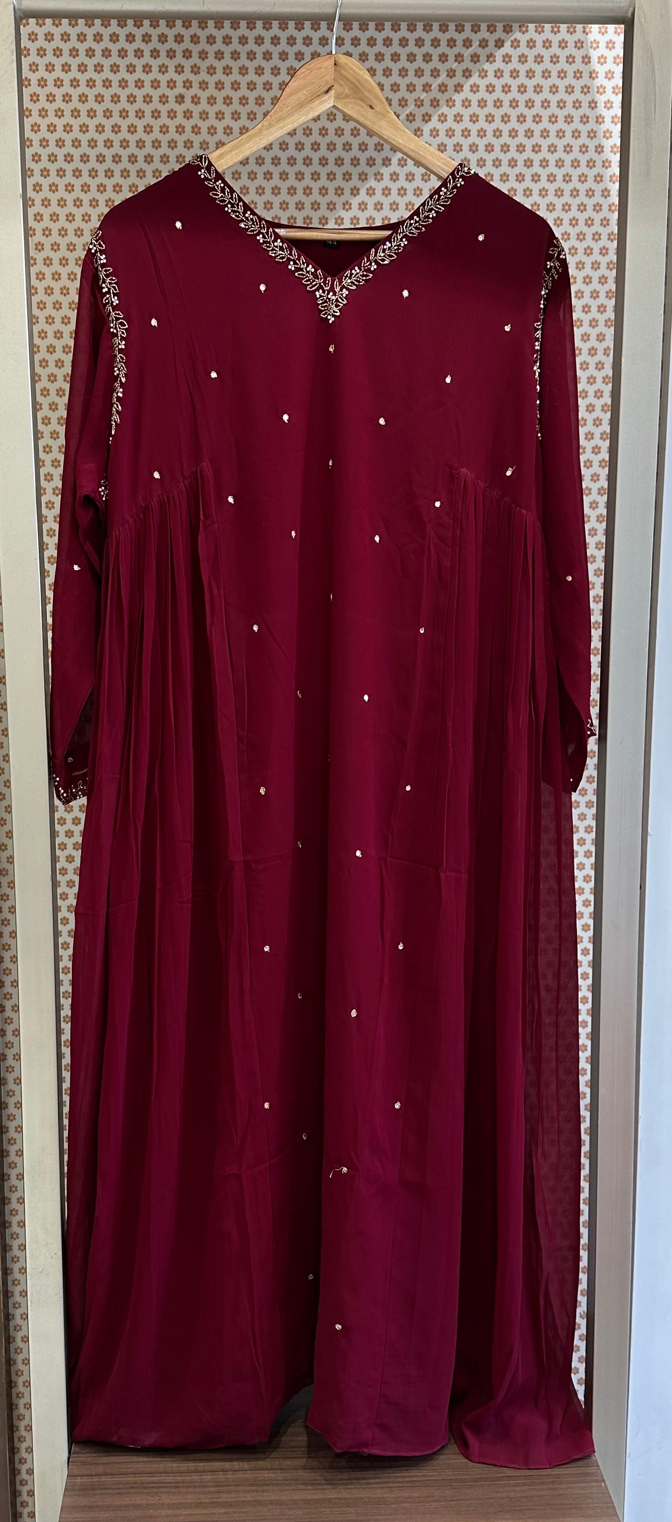 Georgette Handworked Kurtis – Iha Alappuzha Collection – IHA 27135
