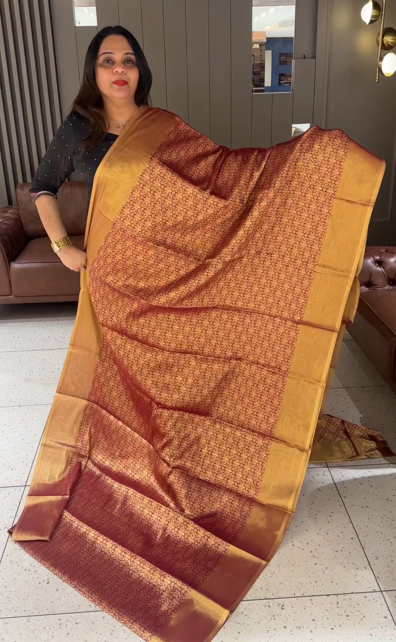 SEMI KATAN SAREES - IHA 19019