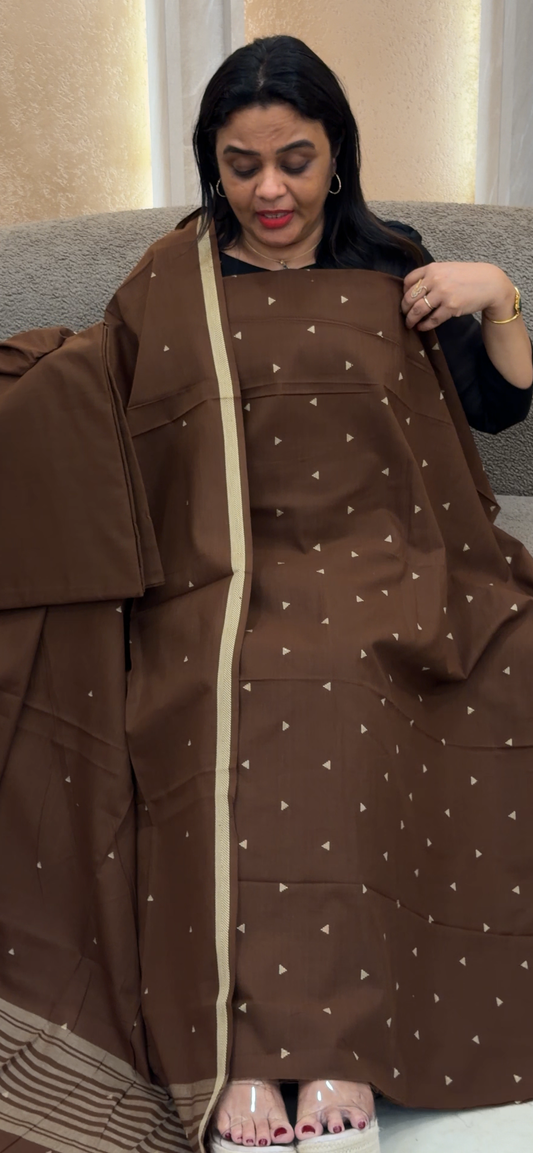 HANDLOOM UNSTITCHED SALWAR SUITS - IHA 33370