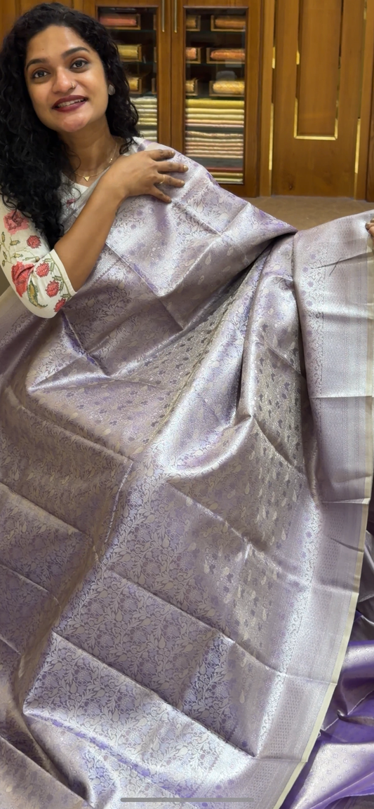 SEMI TISSUE SAREES - IHA 29645
