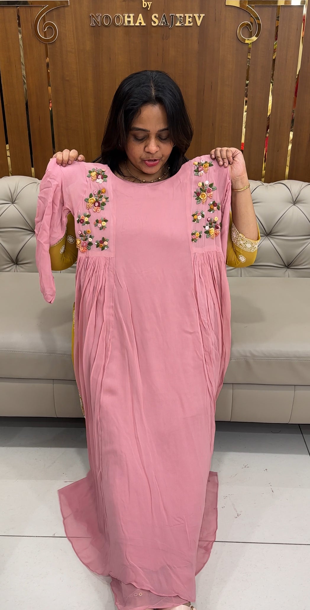 READY TO WEAR LONG A-LINE TOPS - IHA 26960