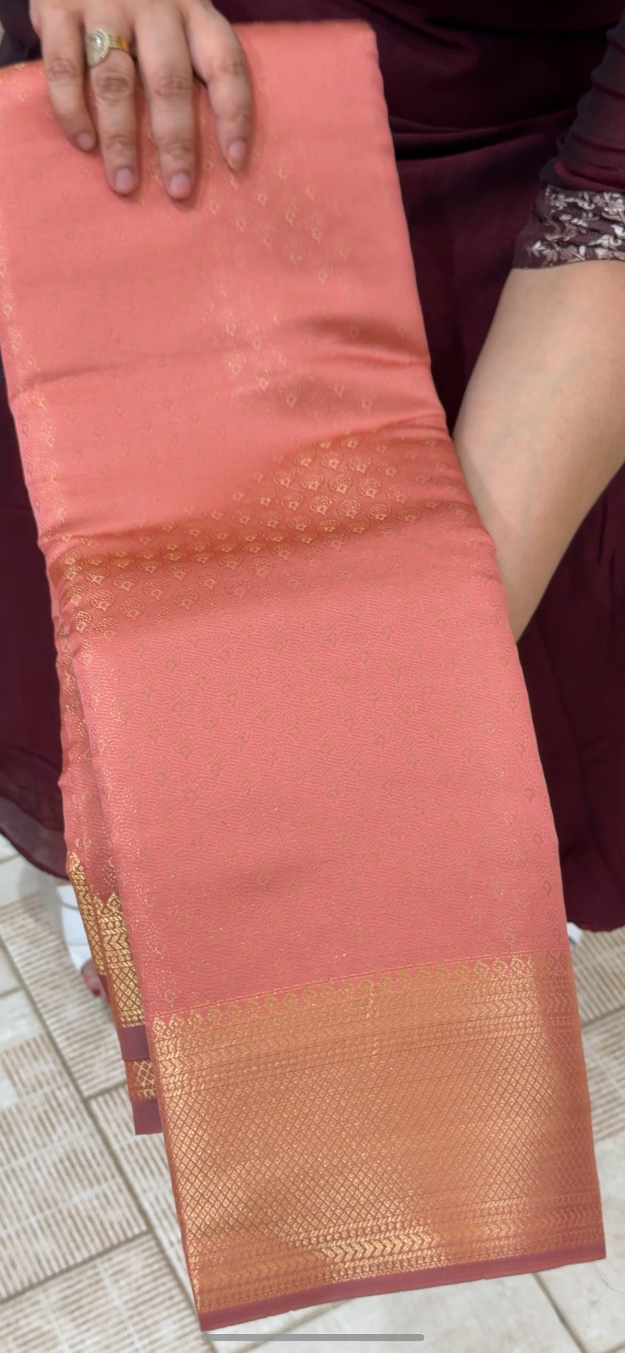SEMI BROCADE SAREES - IHA 29092