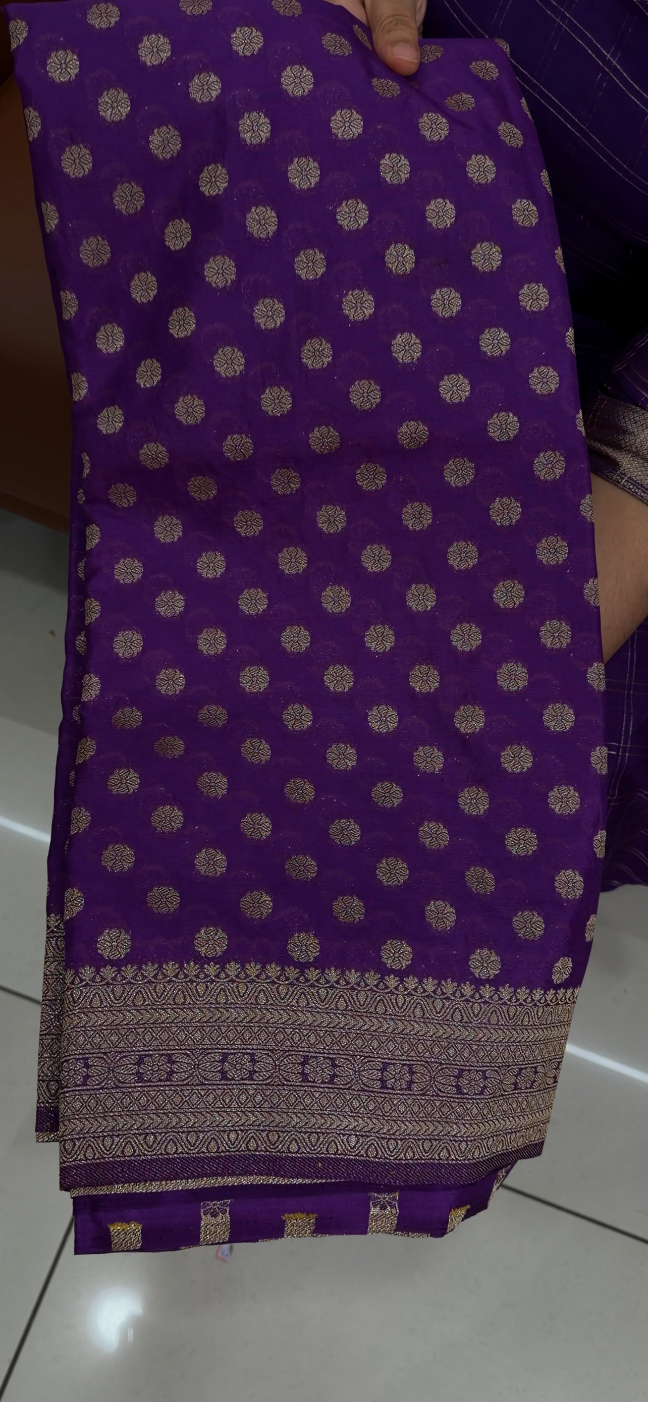 SEMI BANARASI SAREES - IHA 33874