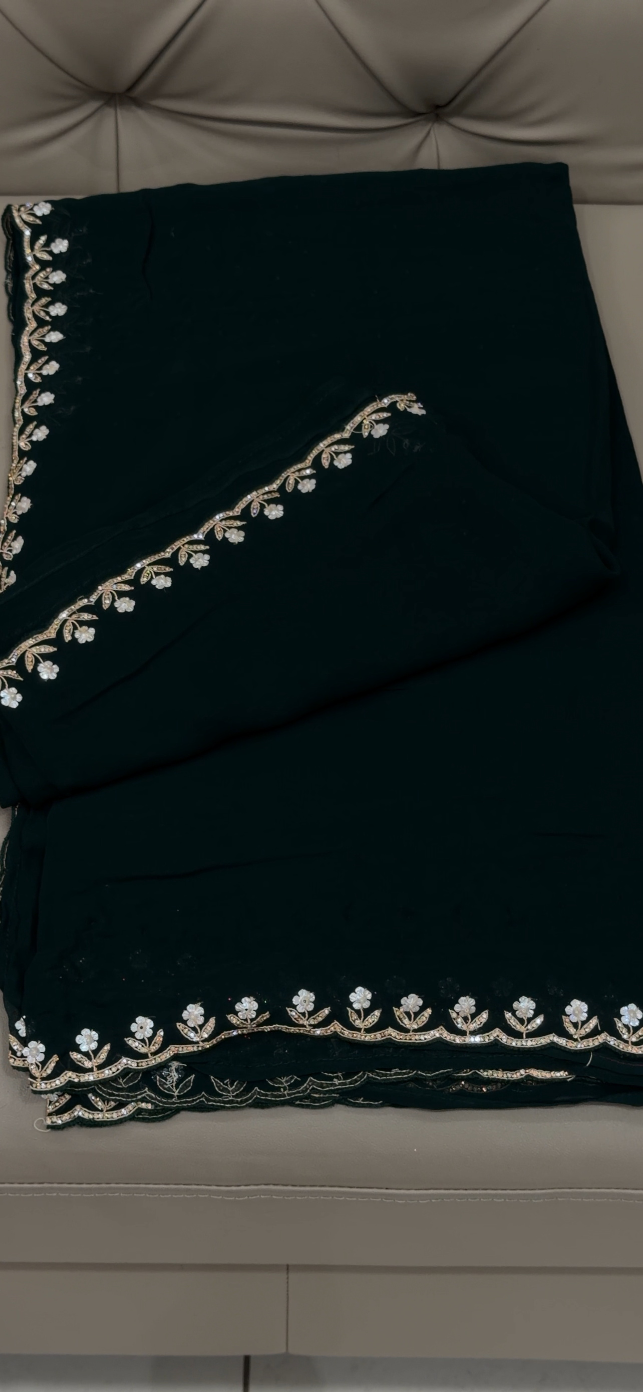 VISCOSE GEORGETTE SAREES - IHA 28776
