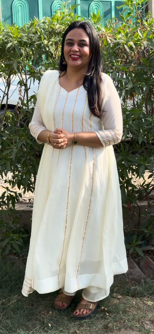 FORWARD ALINE TOP, AND DUPATTA - IHA 33690
