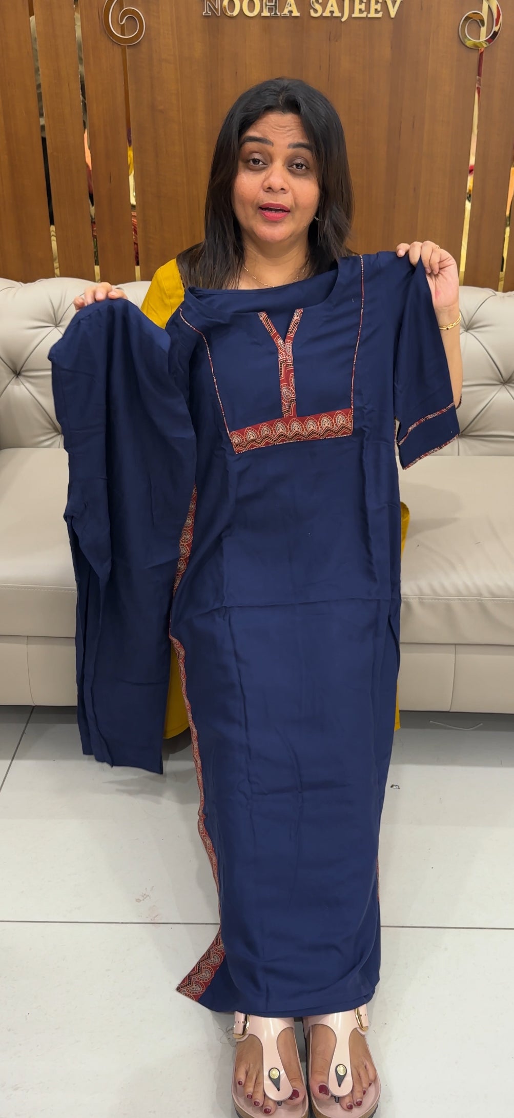 IHA'S IN-HOUSE RAYON TOP AND BOTTOM - IHA 26773