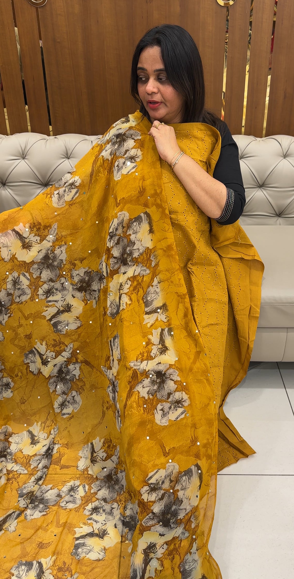 FORWARD HAKOBA COTTON UNSTITCHED SALWAR SUITS - IHA 28300