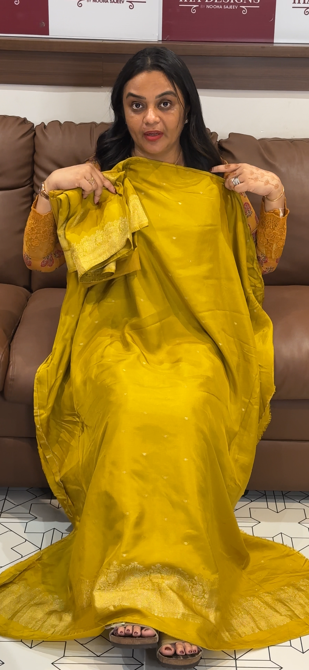 VISCOSE DOLA BANARASI UNSTITCHED SALWAR SUITS - IHA 32416