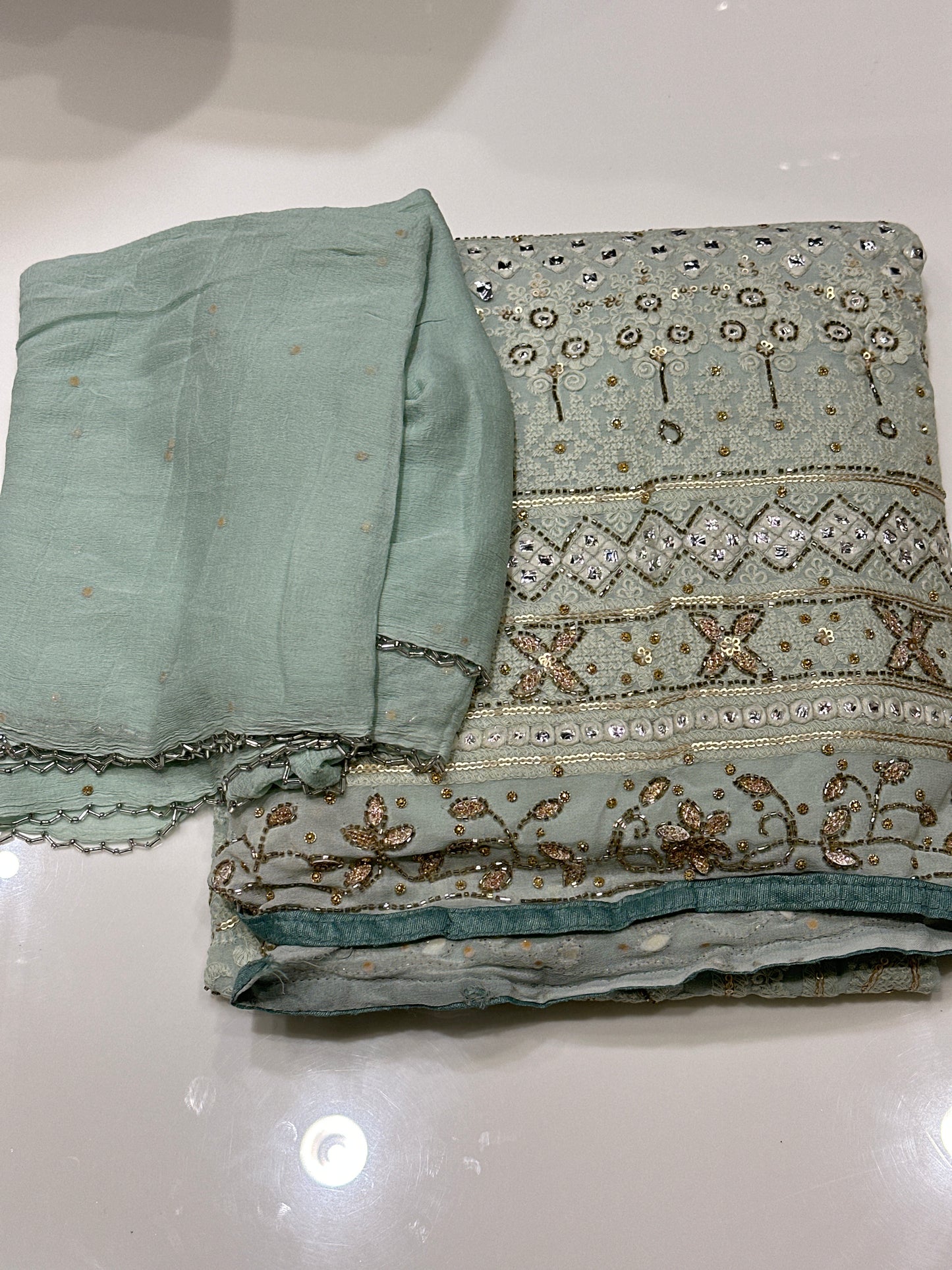 OFFER SALES UNSTITCHED SALWAR SUITS -  IHA 33674