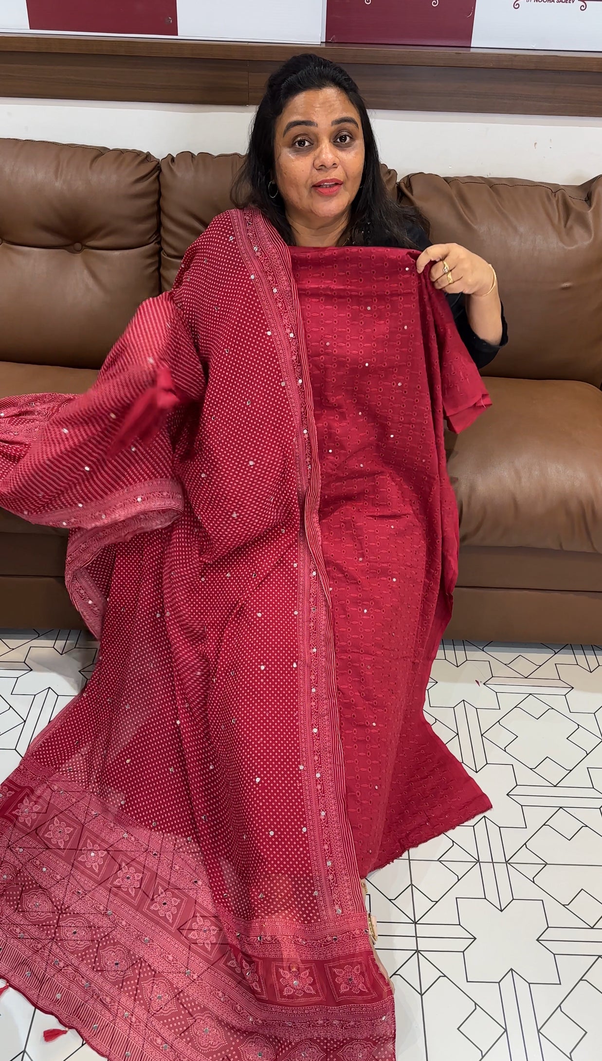 COTTON HAKOBA UNSTITCHED SALWAR SUITS - IHA 27944