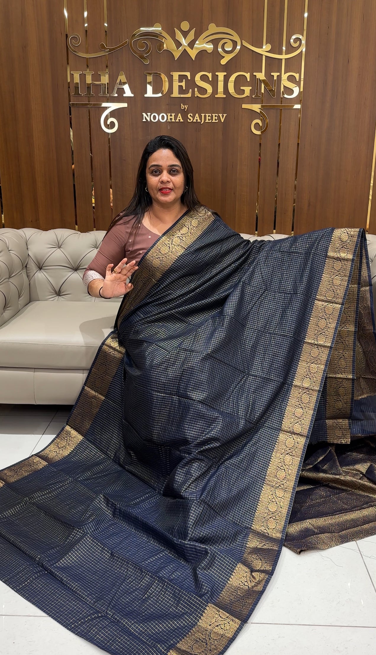 DESIGNER BANARASI SAREES - IHA 23902