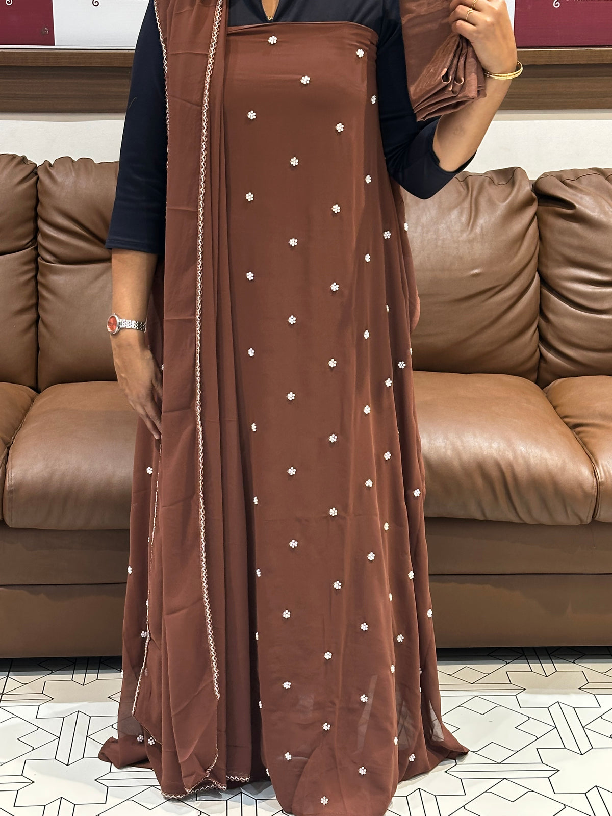OFFER SALES UNSTITCHED SALWAR SUITS - IHA 35834