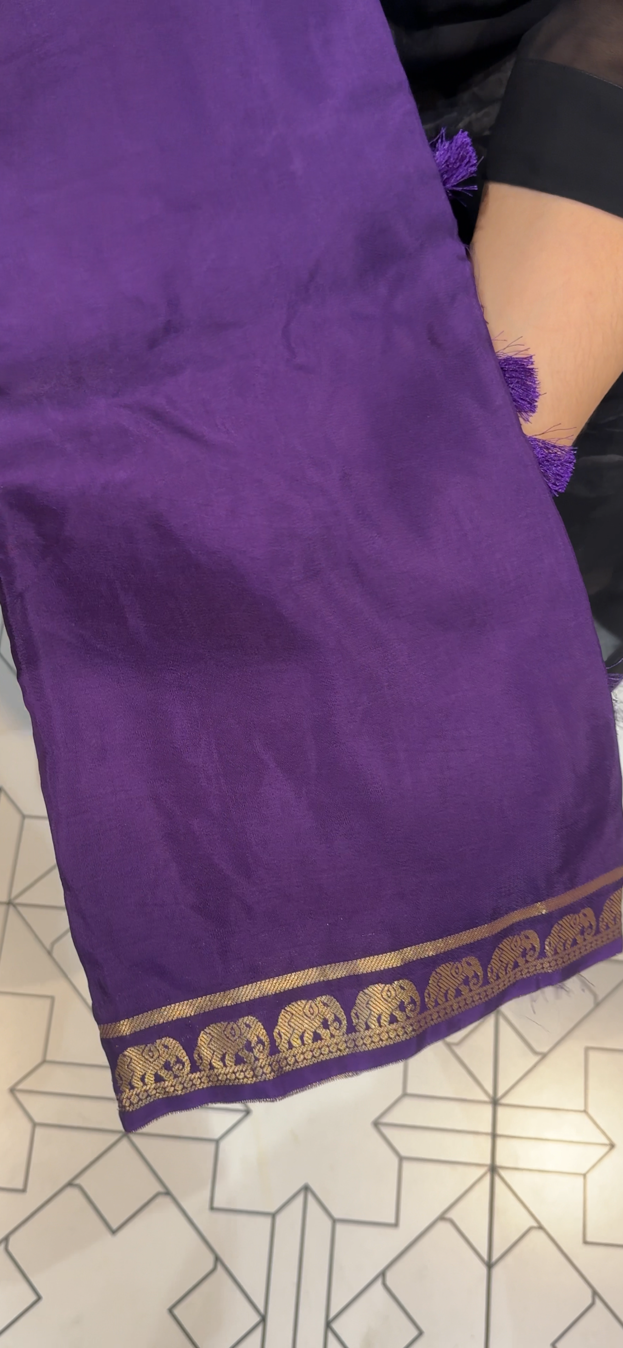 VISCOSE CRAPE SAREES - IHA 35061