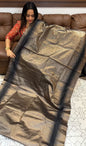 TISSUE BANARASI SILK SAREES - IHA 18591