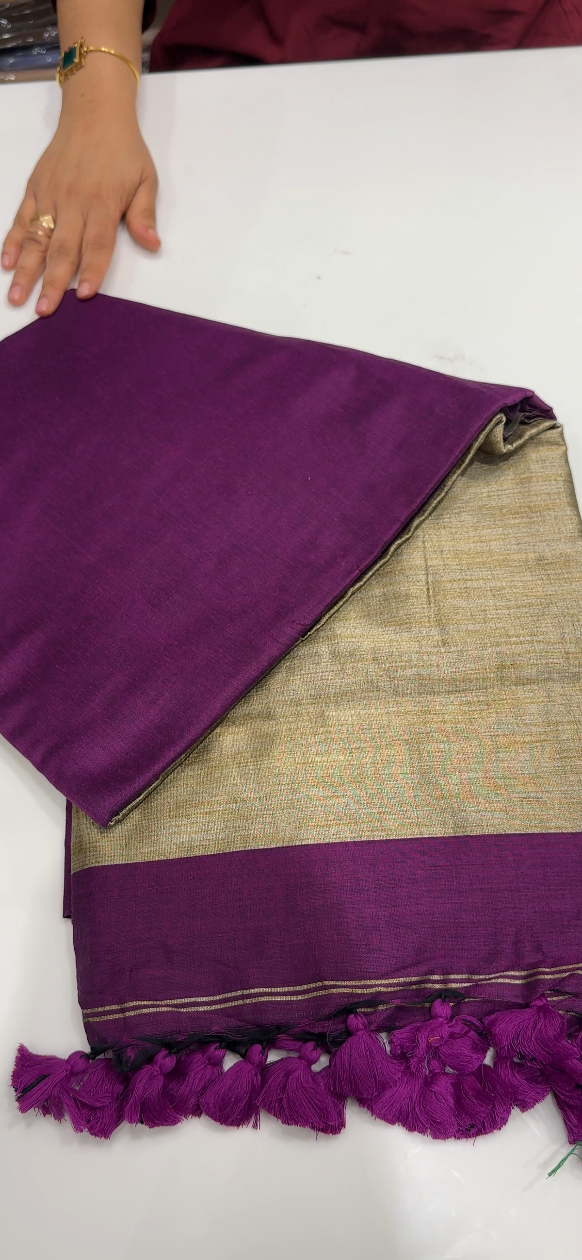 MUL CHANDERI SAREES - IHA 35590